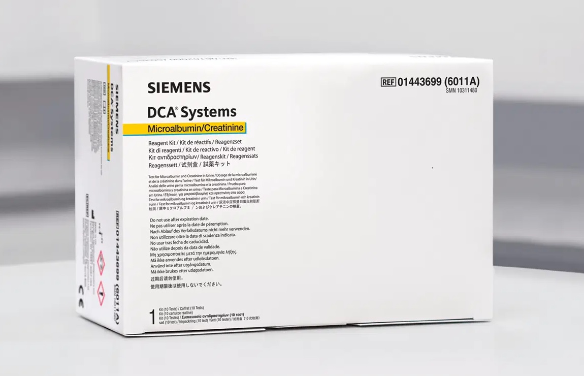 Reagent Test Kit / General Chemistry Microalbumin / Creatinine For DCA Systems [10311480] (10 TEST/KT 4 KT/CS) by Siemens Diagnostics  ID 6011A